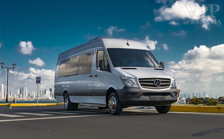 white Luxury Bus